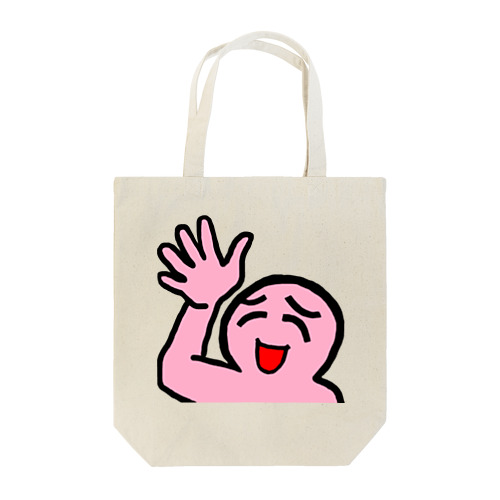 ピンクはげトートバック（いってらっしゃーい） Tote Bag
