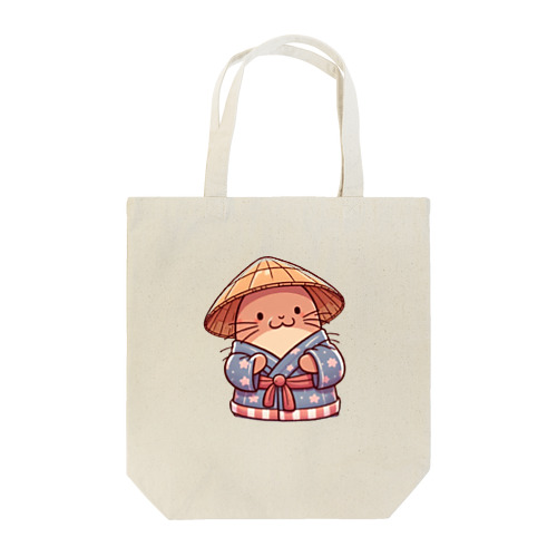 和みのカワウソ：伝統衣装でこんにちは Tote Bag