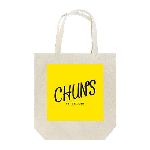 CHUN'S 黄色ロゴ トートバッグ