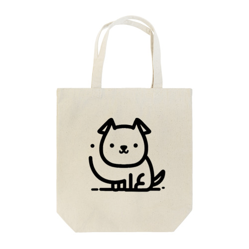 つぶらな瞳のわんこ🐾 トートバッグ