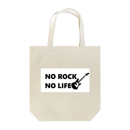 NO ROCK NO LIFE トートバッグ