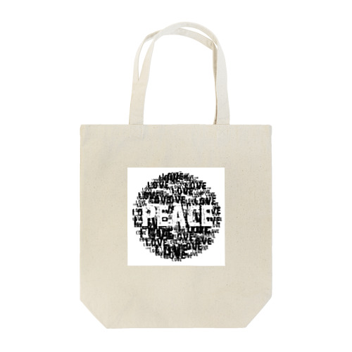 peace in love トートバッグ