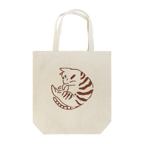 まるねこトラ Tote Bag