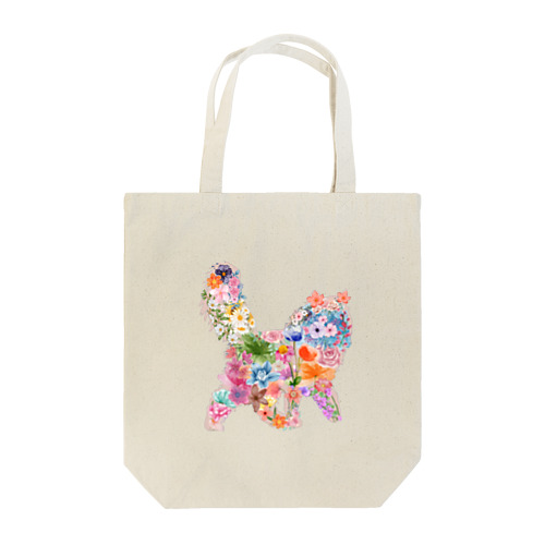 フラワーキャット Tote Bag