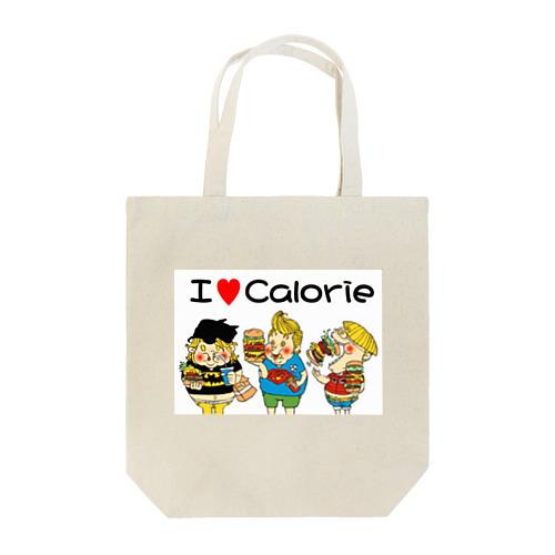 I ♥ Calorie Tote Bag