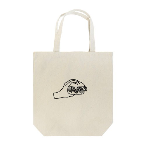 ハンバーガー／トートバッグ Tote Bag