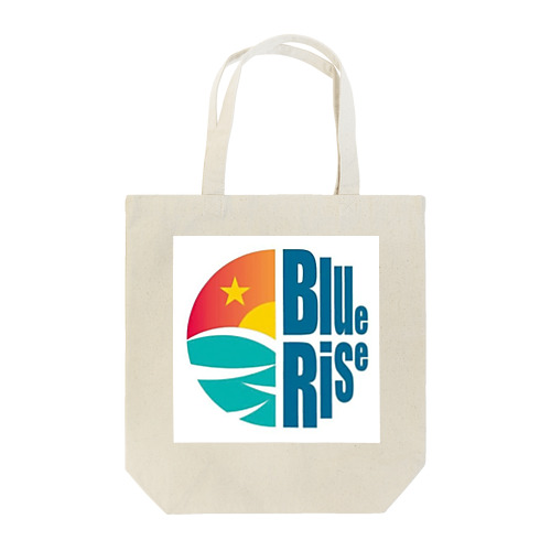 Blue Rise Tote Bag