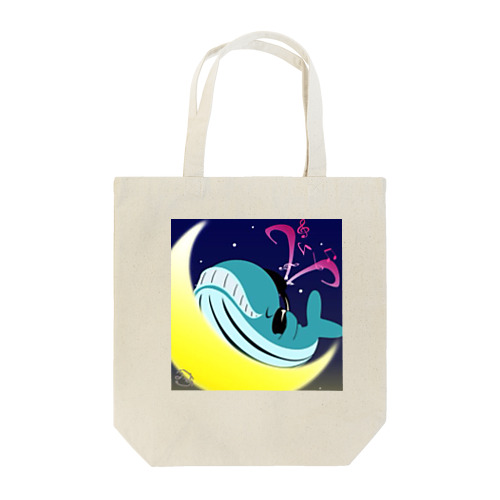 週末夜のくじらじお Tote Bag