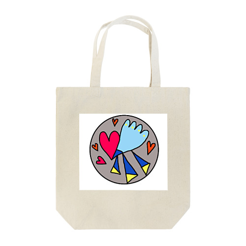 空飛ぶハート Tote Bag