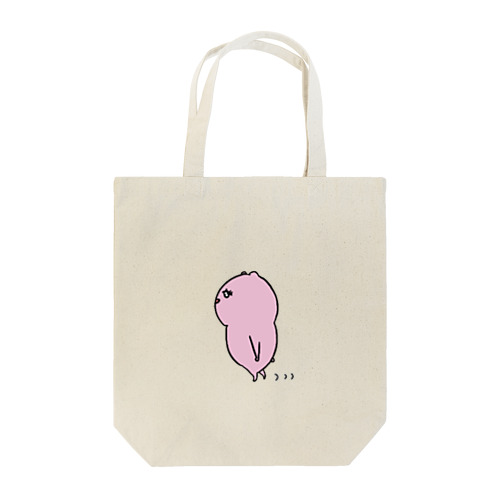 てくてくピンクはむ Tote Bag