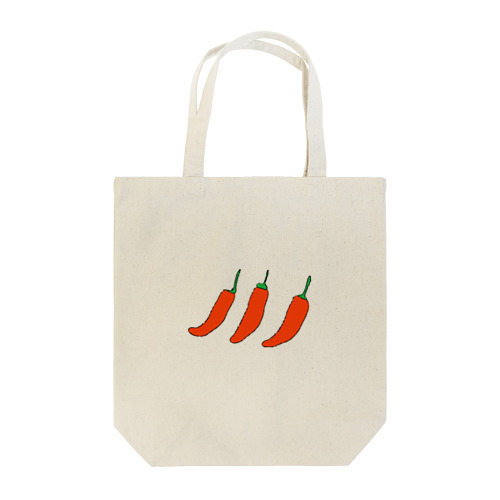 唐辛子 Tote Bag