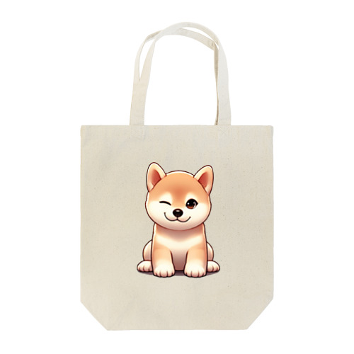 ウィンク柴 Tote Bag