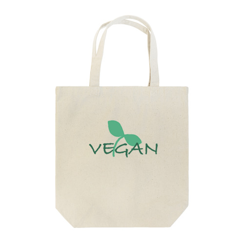 vegan life トートバッグ