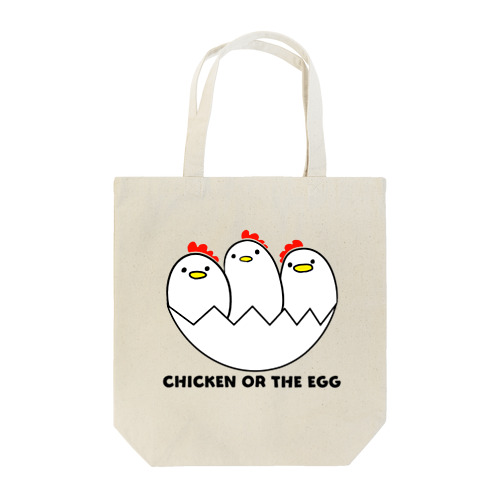 卵が先か鶏が先か Tote Bag