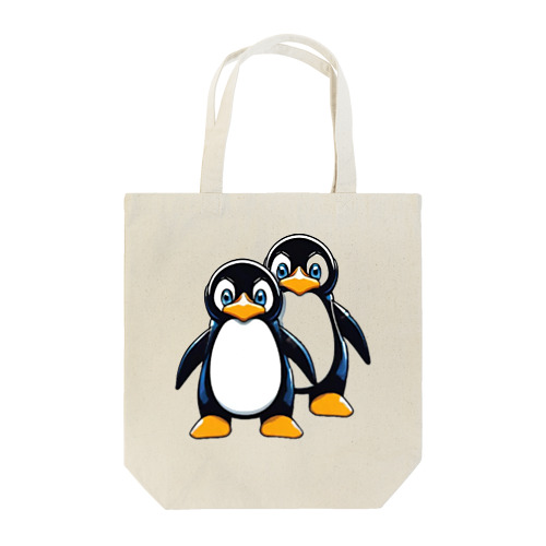 Muscle Penguin トートバッグ