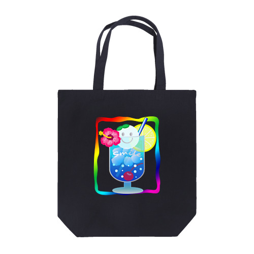 Smile in Cream Soda（rainbowフレーム） Tote Bag