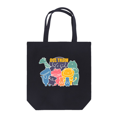 NIGHT ZOO Tote Bag