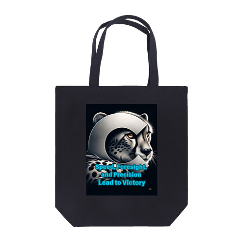 Speed, Foresight, and Precision Lead to Victory Tote Bag