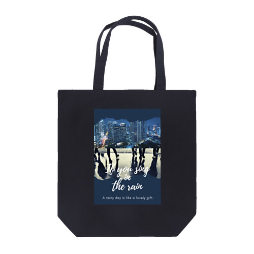 雨に唄えば Tote Bag