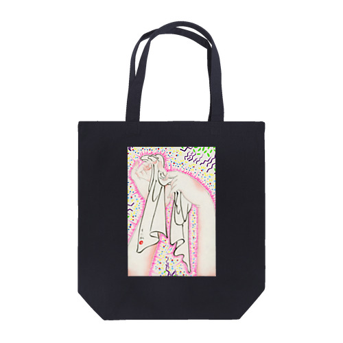 両手からカラフル Tote Bag