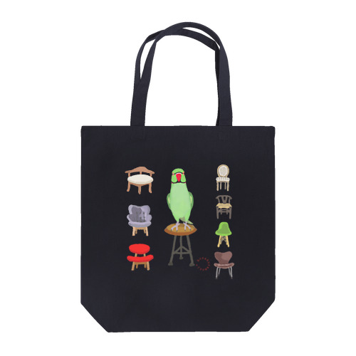 ワカケと椅子いろいろ Tote Bag