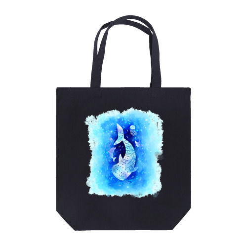 揺蕩うジンベエザメ・藤斑 Tote Bag