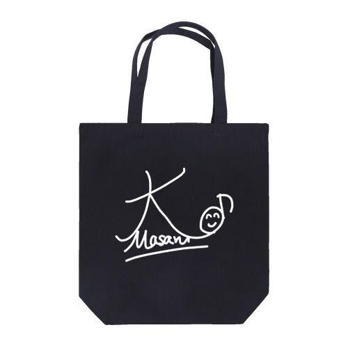 サインロゴ（白） Tote Bag