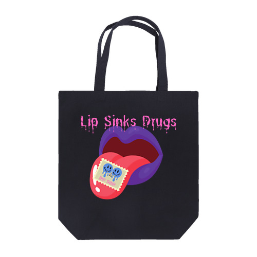 DIP DRIP Lip & Stamp Series トートバッグ