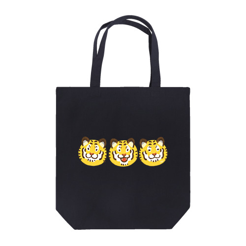 三連トラちゃんズ Tote Bag