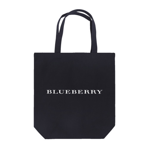 BLUEBERRY -ブルーベリー- 白ロゴ Tote Bag