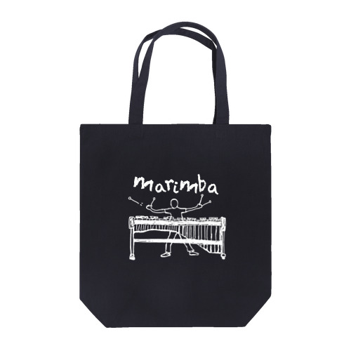 Viva Marimba　白版 トートバッグ