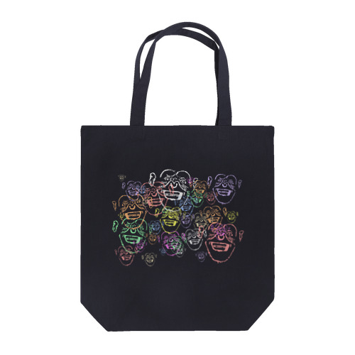 ひしめくチンパンジー Tote Bag