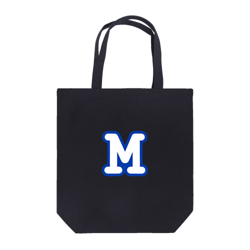 💚💛M🧡💜アルファベットエム　ビッグロゴ　エム　m  英文字ｼﾘｰｽﾞ Tote Bag