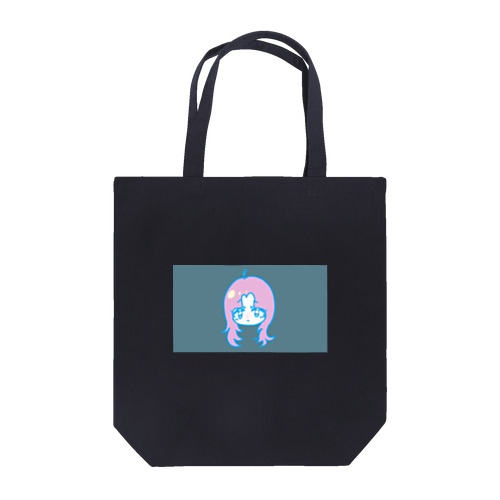 ピンクの髪の女の子 Tote Bag