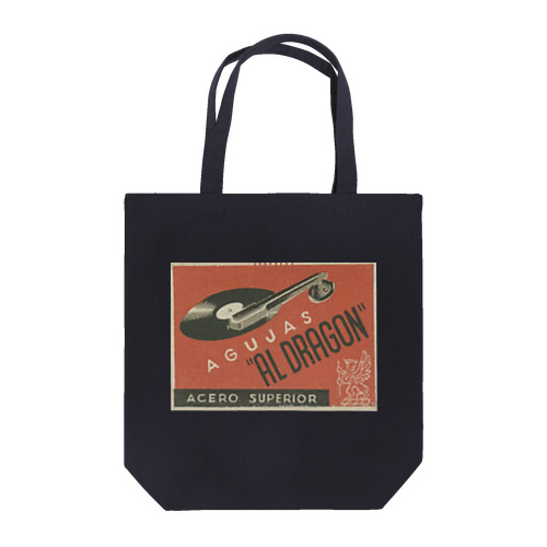 スペイン・バルセロナ 1950年代 レコード針"AL DRAGÓN" Tote Bag