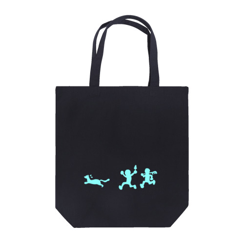 いたち　まてまて（水） Tote Bag