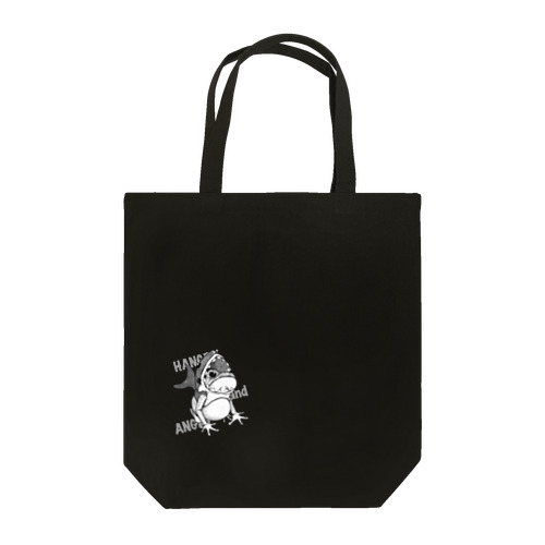 カエル-鮫のキモチ-Pointillism Tote Bag
