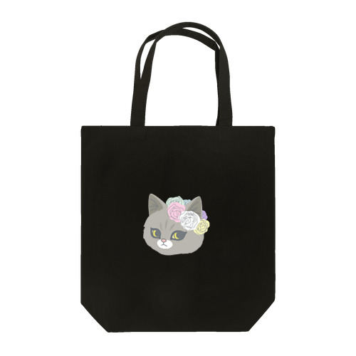 花と猫 Tote Bag