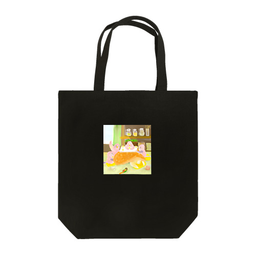 アキクサインコと炬燵 Tote Bag