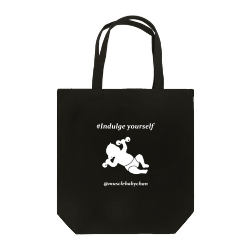 Indulge yourself by muscle baby Tote Bag