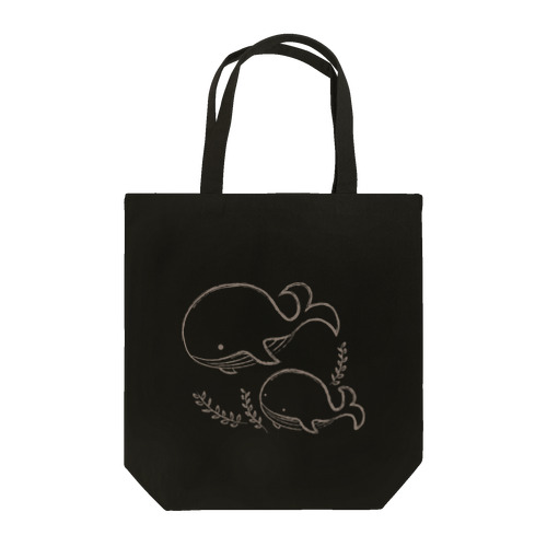 クジラの親子 Tote Bag