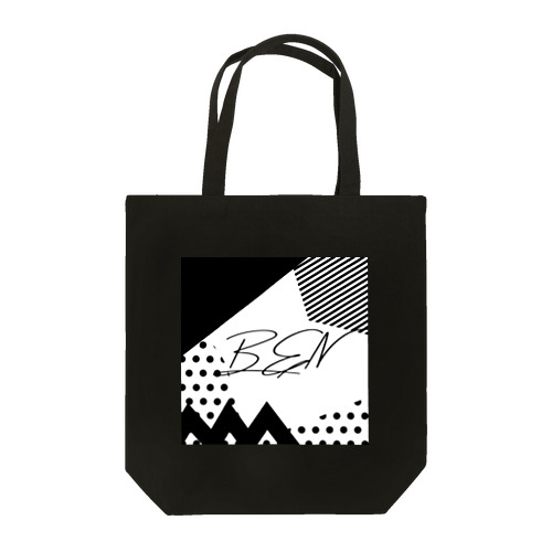 Bianco e nero Tote Bag