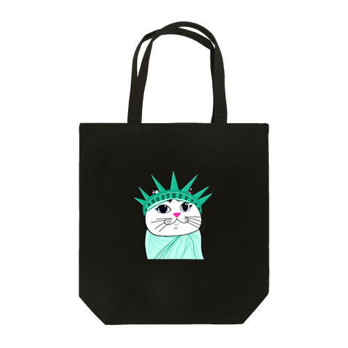 自由のモチ猫ちゃん Tote Bag