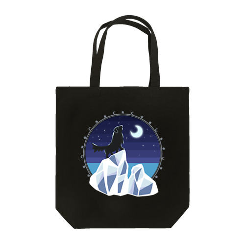 フラットコーテッドレトリバー×クール Tote Bag