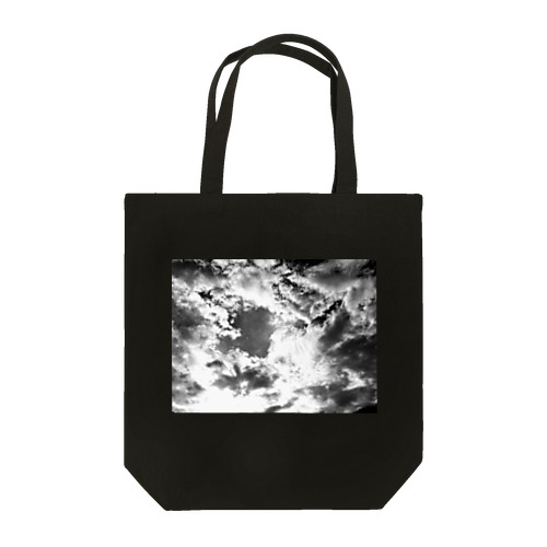 もくもく雲と光 Tote Bag