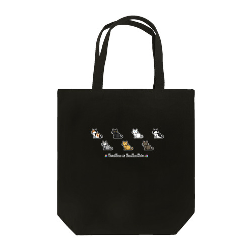 ドット絵の猫（見返り） Tote Bag