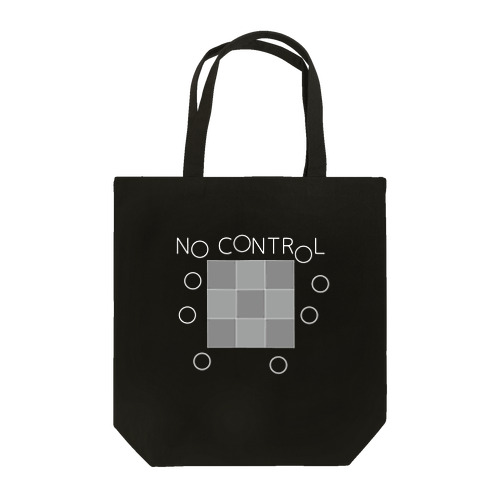 NO CONTROL BLACK Tote Bag