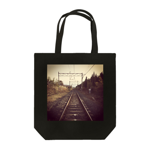 いつの日かの踏切 Tote Bag