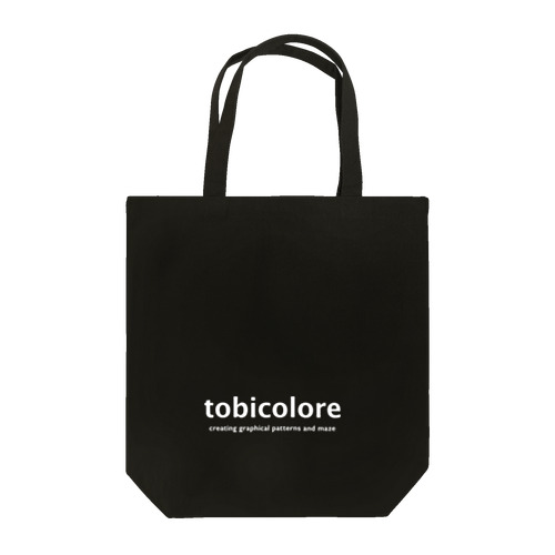 tobicolore 白ロゴシリーズ Tote Bag