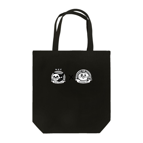 すとれいきゃっつ×ねこのひげロゴグッズ Tote Bag